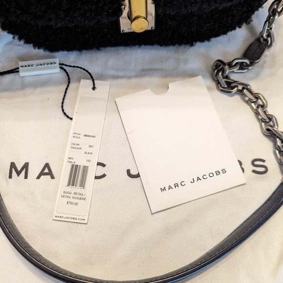 🌟Marc Jacobs Shearling Bag w/tags - Picture 2 of 13